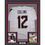 Framed Autographed/Signed Nico Collins 35x39 Houston White Football Jersey JSA COA