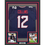Framed Autographed/Signed Nico Collins 35x39 Houston Blue Current Football Jersey JSA COA