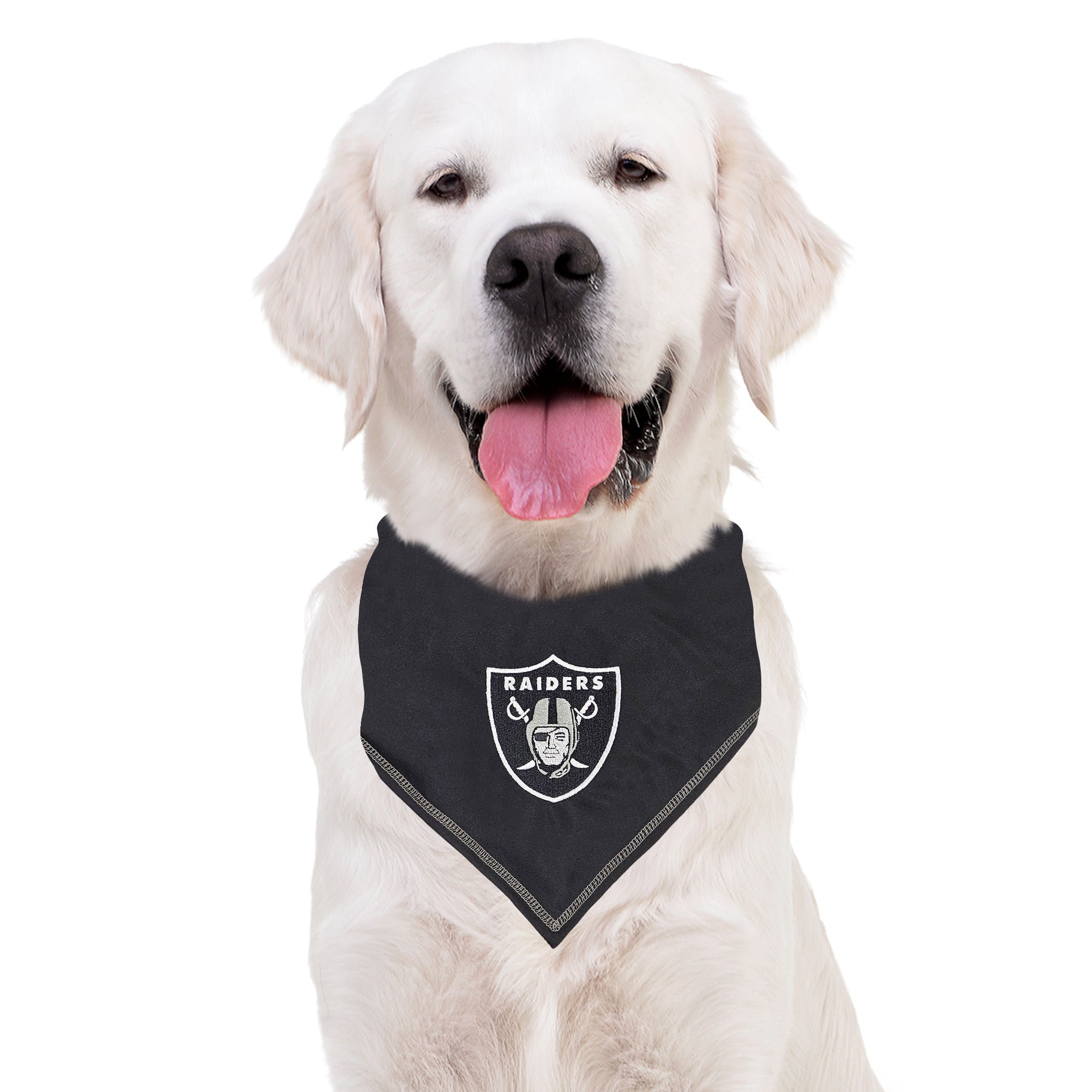 Las Vegas Raiders Tie Around Bandana - Sports Collectibles, Sports Memorabilia, Sports Fan Shop, Sports Gifts