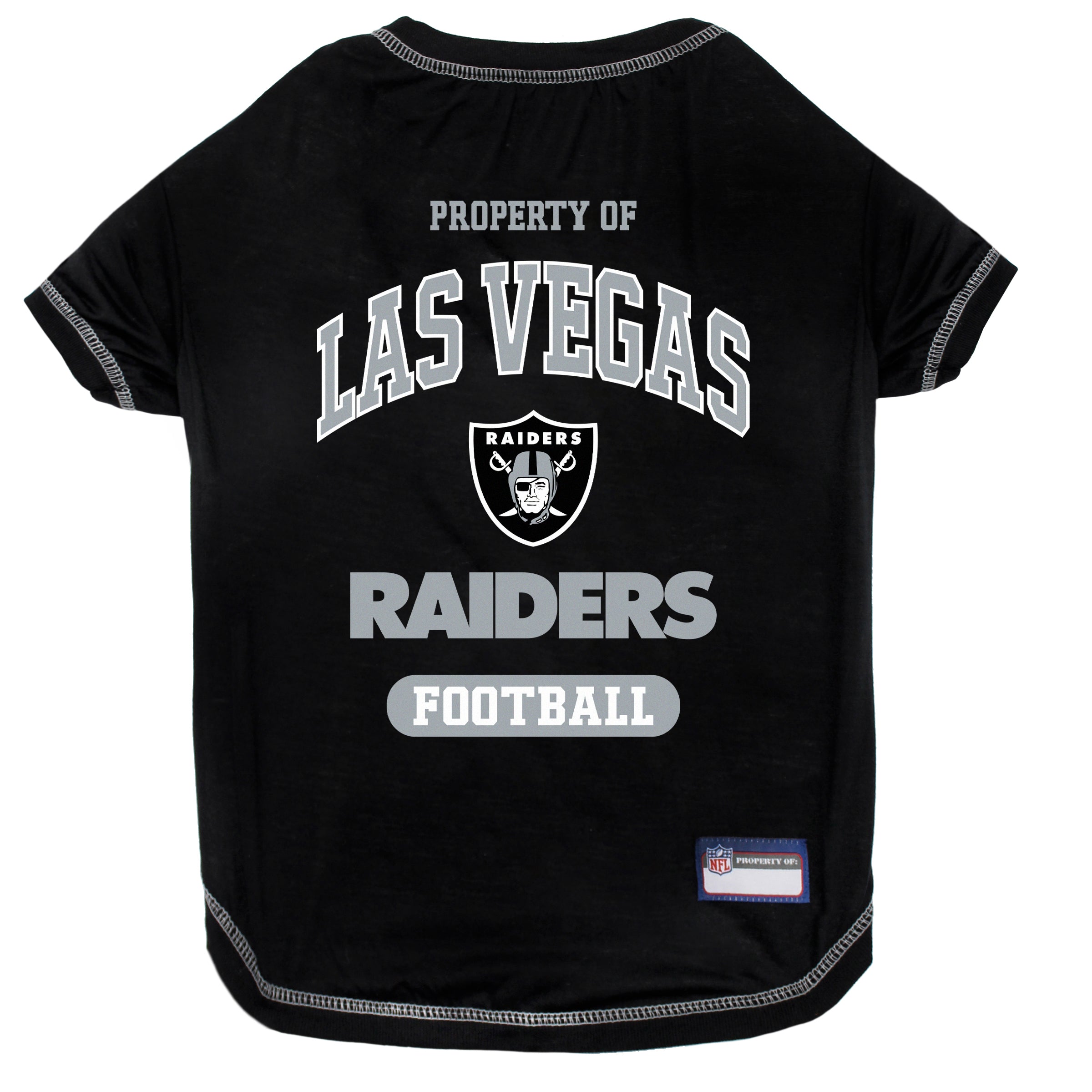 Las Vegas Raiders Dog Tee Shirt by Pets First - Sports Collectibles, Sports Memorabilia, Sports Fan Shop, Sports Gifts