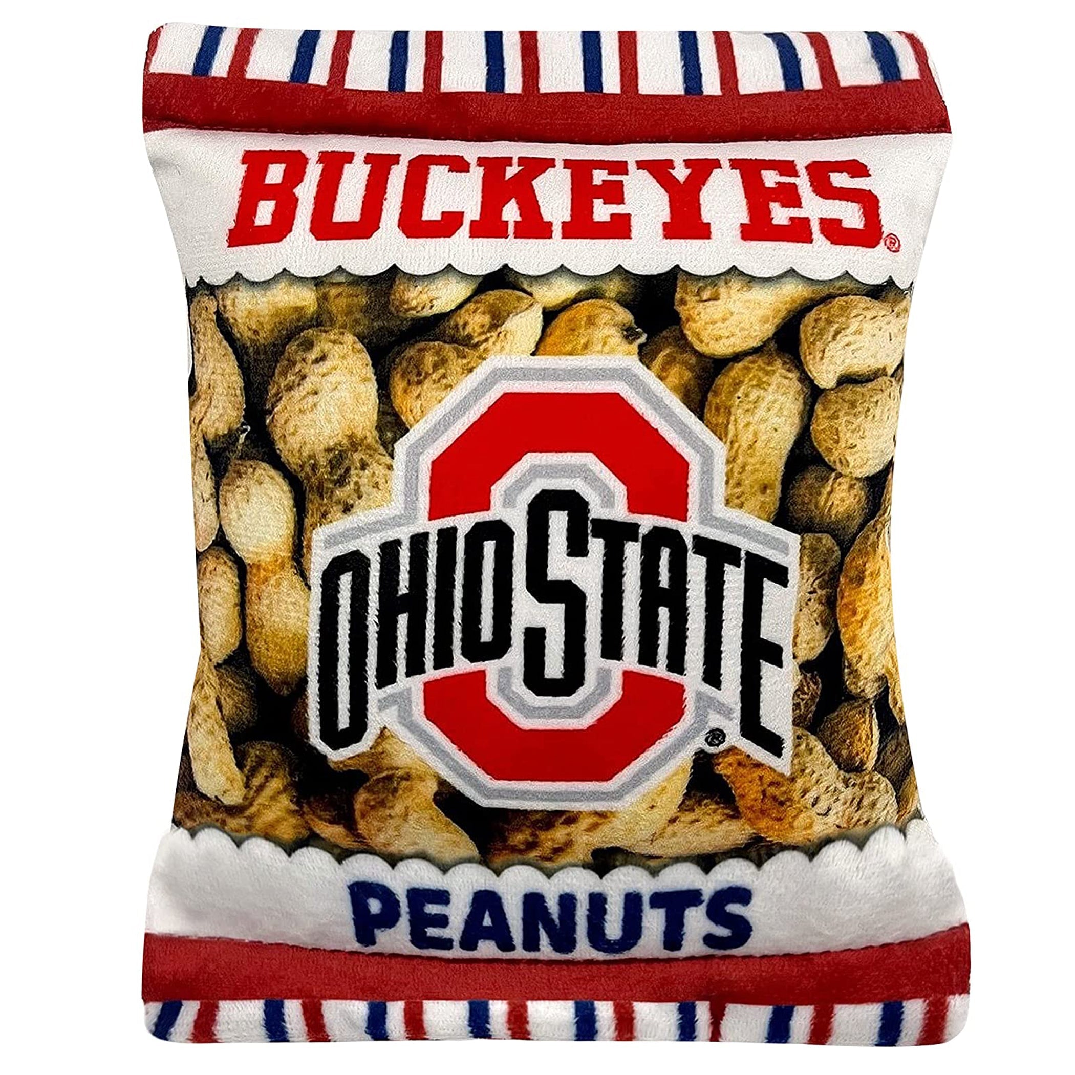 Ohio State Peanut Bag Toy Pets First - Sports Collectibles, Sports Memorabilia, Sports Fan Shop, Sports Gifts