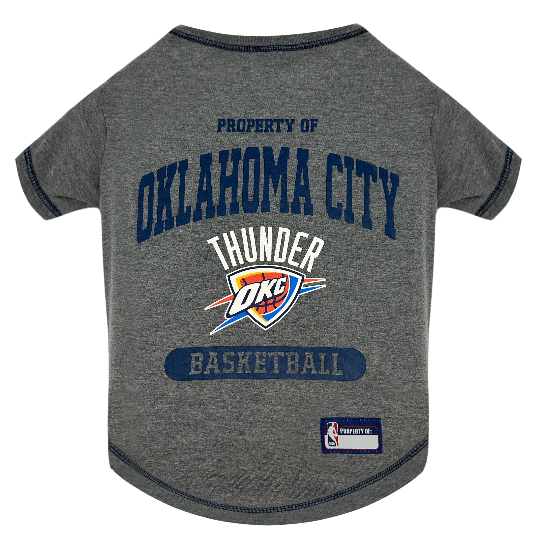 OKC THUNDER TEE SHIRT Pets First - Sports Collectibles, Sports Memorabilia, Sports Fan Shop, Sports Gifts