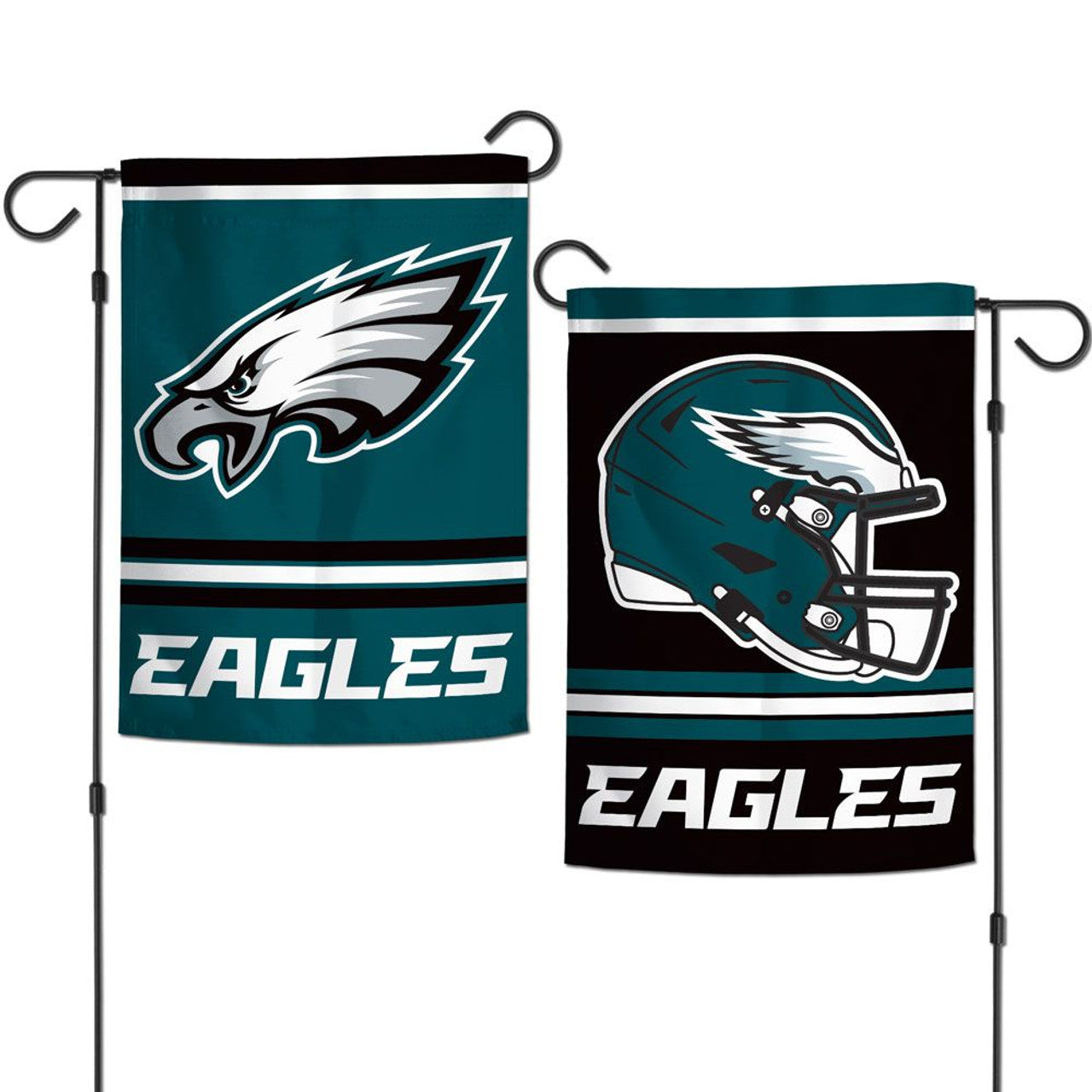 Philadelphia Eagles Flag 12x18 Garden Style 2 Sided - Sports Collectibles, Sports Memorabilia, Sports Fan Shop, Sports Gifts