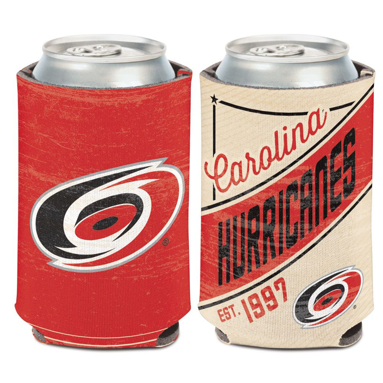 Carolina Hurricanes Can Cooler Vintage Design Special Order - Sports Collectibles, Sports Memorabilia, Sports Fan Shop, Sports Gifts