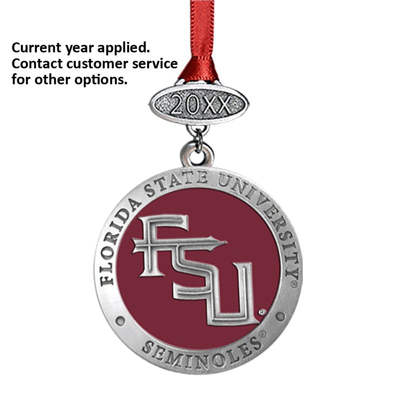 Florida State University FSU Logo Ornament - Sports Gifts, Sports Memorabilia, Sports Collectibles, Fan Shop