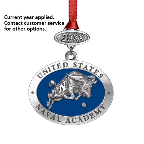 United States Naval Academy Goat Ornament - Sports Gifts, Sports Memorabilia, Sports Collectibles, Fan Shop