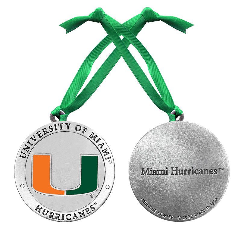 University of Miami Ornament - Sports Gifts, Sports Memorabilia, Sports Collectibles, Fan Shop