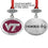 Virginia Tech University VT Logo Ornament - Sports Gifts, Sports Memorabilia, Sports Collectibles, Fan Shop