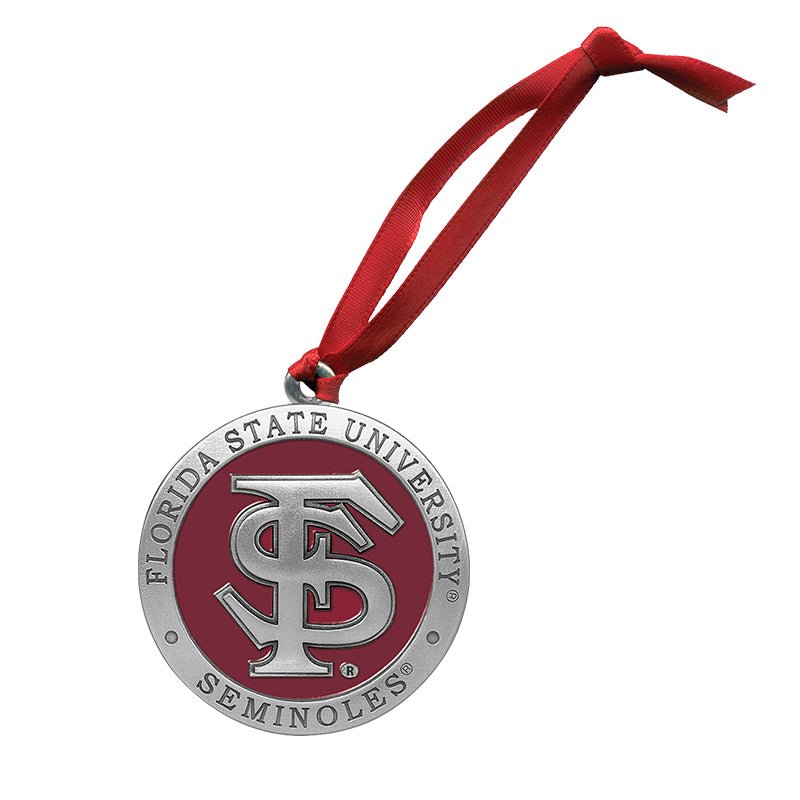 Florida State University FS Logo Ornament - Sports Gifts, Sports Memorabilia, Sports Collectibles, Fan Shop