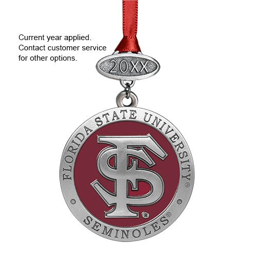 Florida State University FS Logo Ornament - Sports Gifts, Sports Memorabilia, Sports Collectibles, Fan Shop