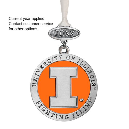 University of Illinois Ornament - Sports Gifts, Sports Memorabilia, Sports Collectibles, Fan Shop