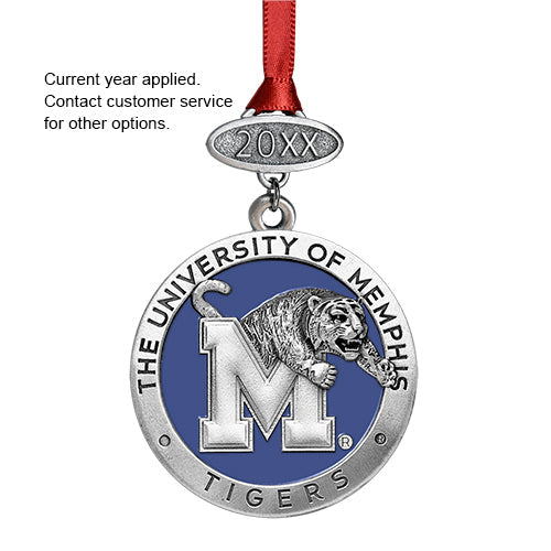 University of Memphis Tigers Ornament - Sports Collectibles, Sports Memorabilia, Sports Fan Shop, Sports Gifts