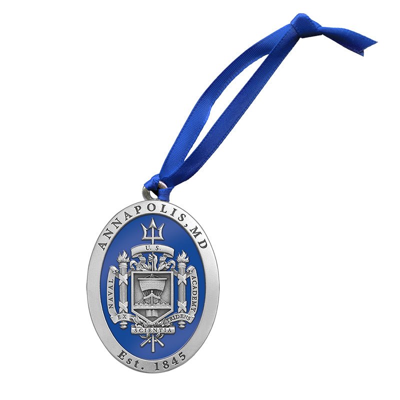 United States Naval Academy Crest Ornament - Sports Gifts, Sports Memorabilia, Sports Collectibles, Fan Shop