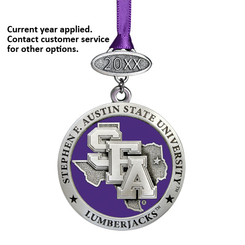 Stephen F. Austin State University Ornament - Sports Collectibles, Sports Memorabilia, Sports Fan Shop, Sports Gifts