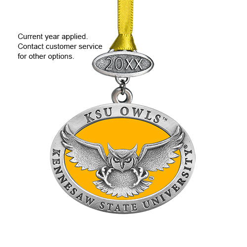 Kennesaw State University Ornament - Sports Collectibles, Sports Memorabilia, Sports Fan Shop, Sports Gifts