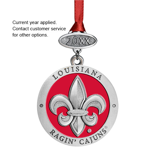 The University of Louisiana At Lafayette Ornament - Sports Collectibles, Sports Memorabilia, Sports Fan Shop, Sports Gifts