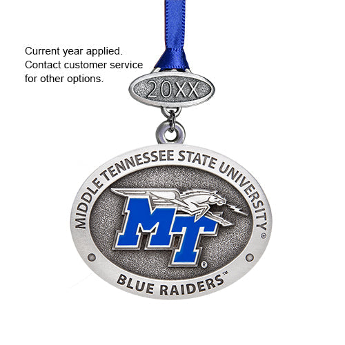 Middle Tennessee State University Ornament - Sports Collectibles, Sports Memorabilia, Sports Fan Shop, Sports Gifts