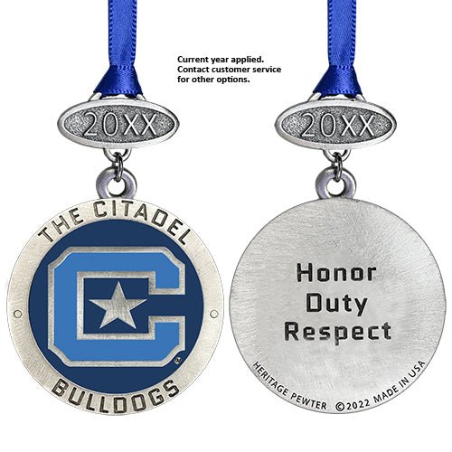 The Citadel Ornament - Sports Gifts, Sports Memorabilia, Sports Collectibles, Fan Shop