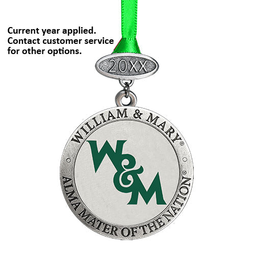 William and Mary Ornament - Sports Collectibles, Sports Memorabilia, Sports Fan Shop, Sports Gifts