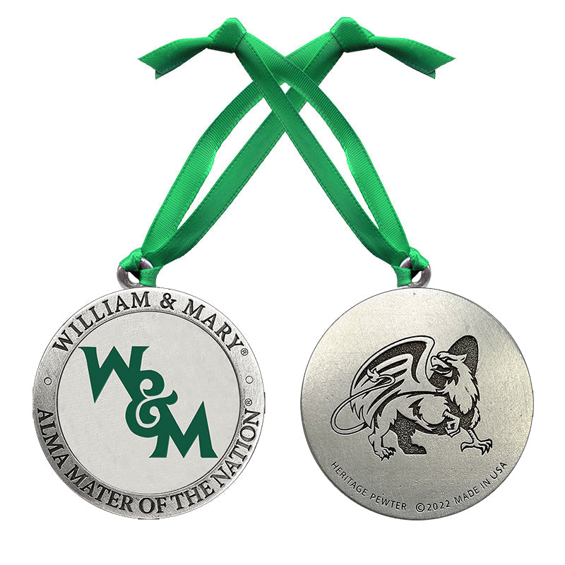 William and Mary Ornament - Sports Collectibles, Sports Memorabilia, Sports Fan Shop, Sports Gifts