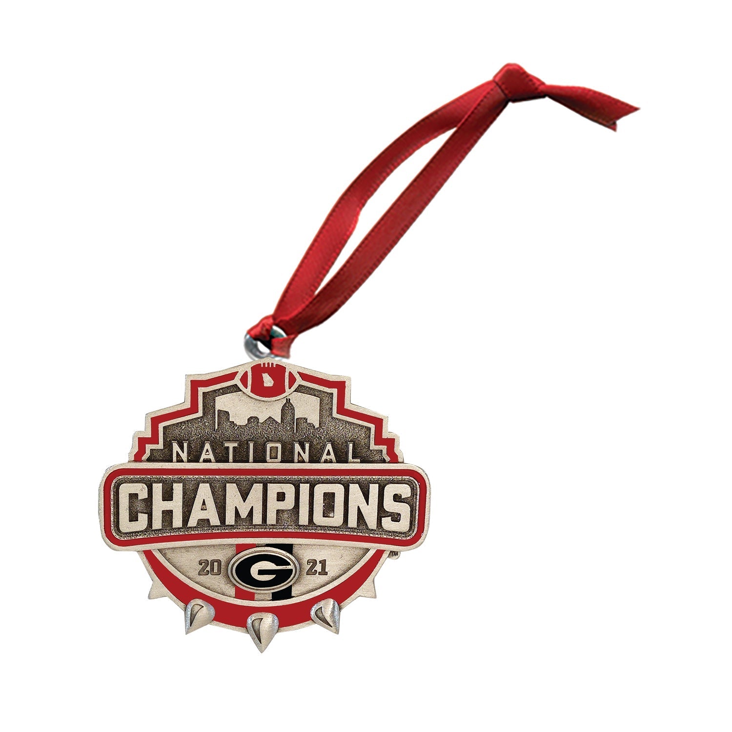2021 Georgia Official Champion Logo Ornament - Sports Gifts, Sports Memorabilia, Sports Collectibles, Fan Shop
