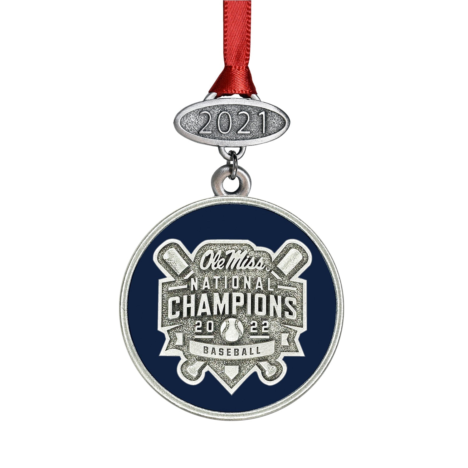 Ole Miss Baseball National Champions 2022 Ornament - Sports Gifts, Sports Memorabilia, Sports Collectibles, Fan Shop
