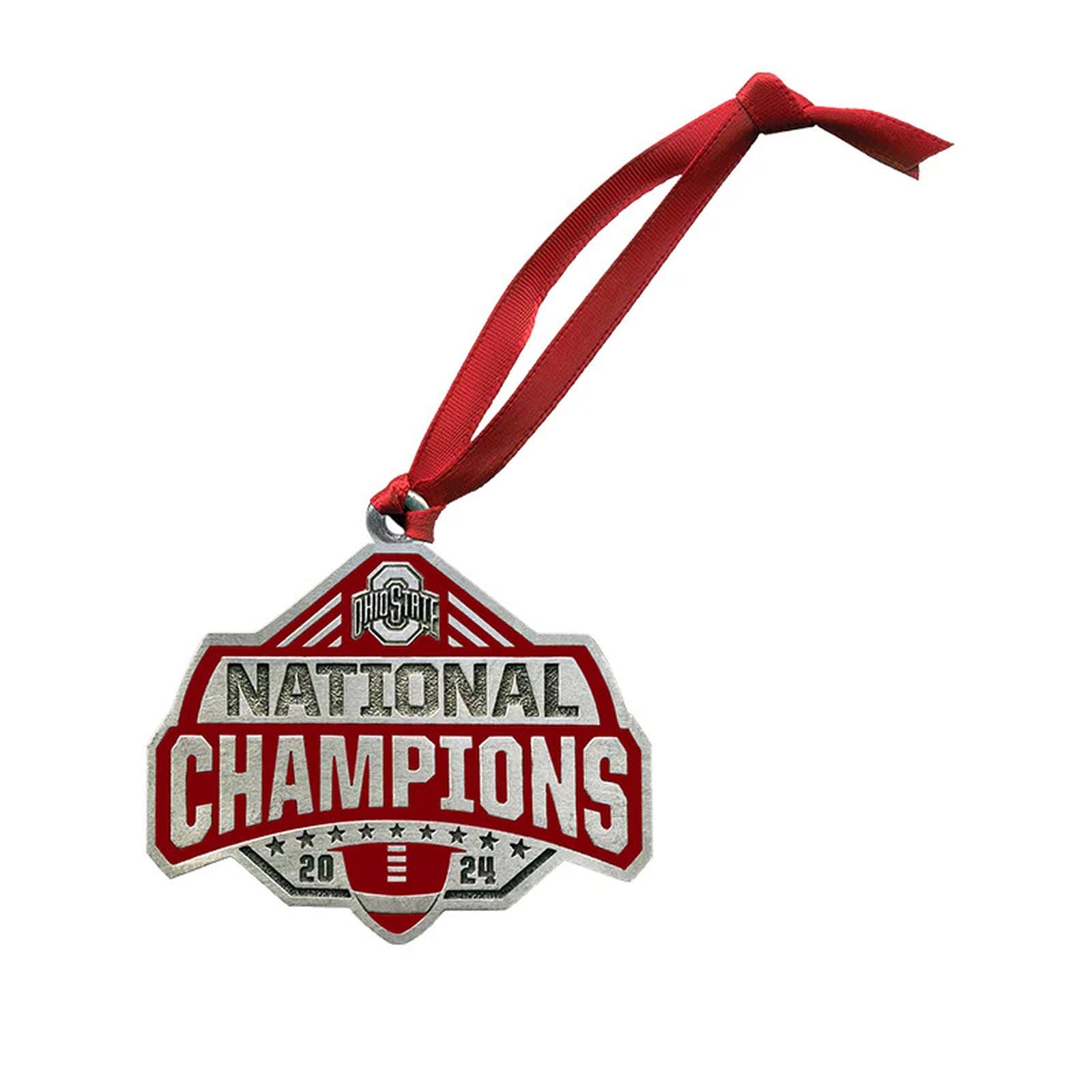 2024-25 Ohio State Football Championship Ornament - Sports Gifts, Sports Memorabilia, Sports Collectibles, Fan Shop