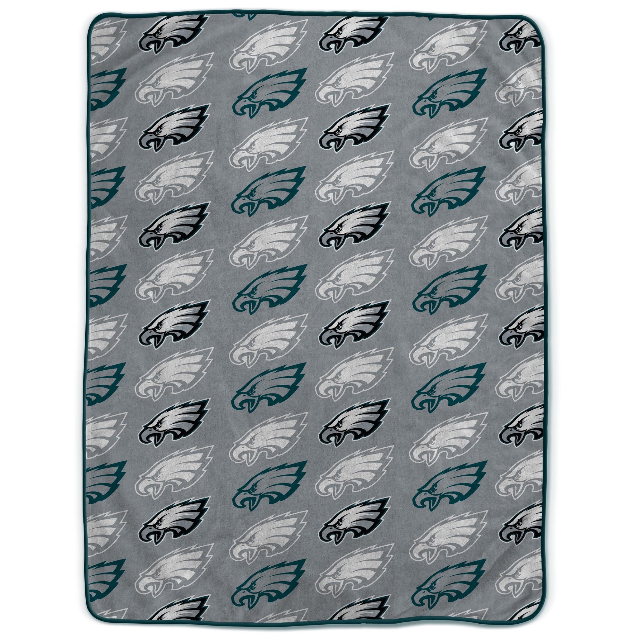 Philadelphia Eagles  - NFL Logo Roll Ultra Cozy Oversized 66x80 Blanket - Sports Gifts, Sports Memorabilia, Sports Collectibles, Fan Shop