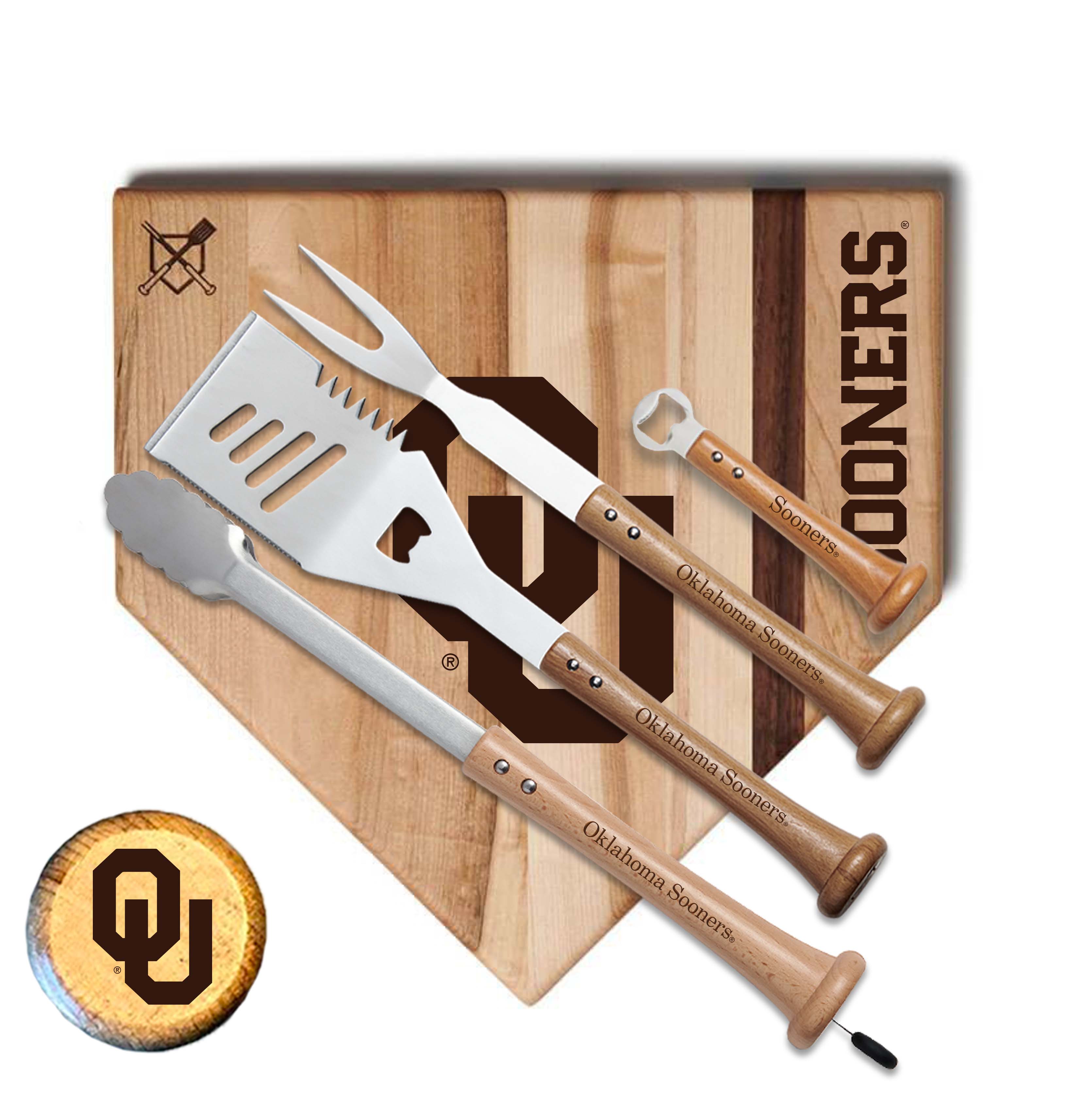 University of Oklahoma "GRAND SLAM" Combo Set - Sports Collectibles, Sports Memorabilia, Sports Fan Shop, Sports Gifts