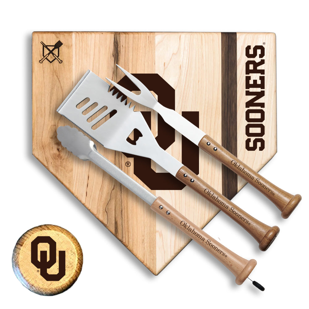 University of Oklahoma "SILVER SLUGGER" Combo Set - Sports Collectibles, Sports Memorabilia, Sports Fan Shop, Sports Gifts