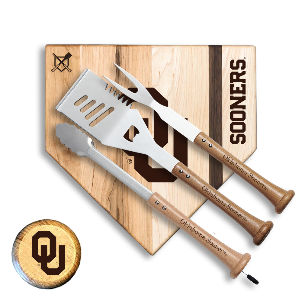 University of Oklahoma "SILVER SLUGGER" Combo Set - Sports Collectibles, Sports Memorabilia, Sports Fan Shop, Sports Gifts