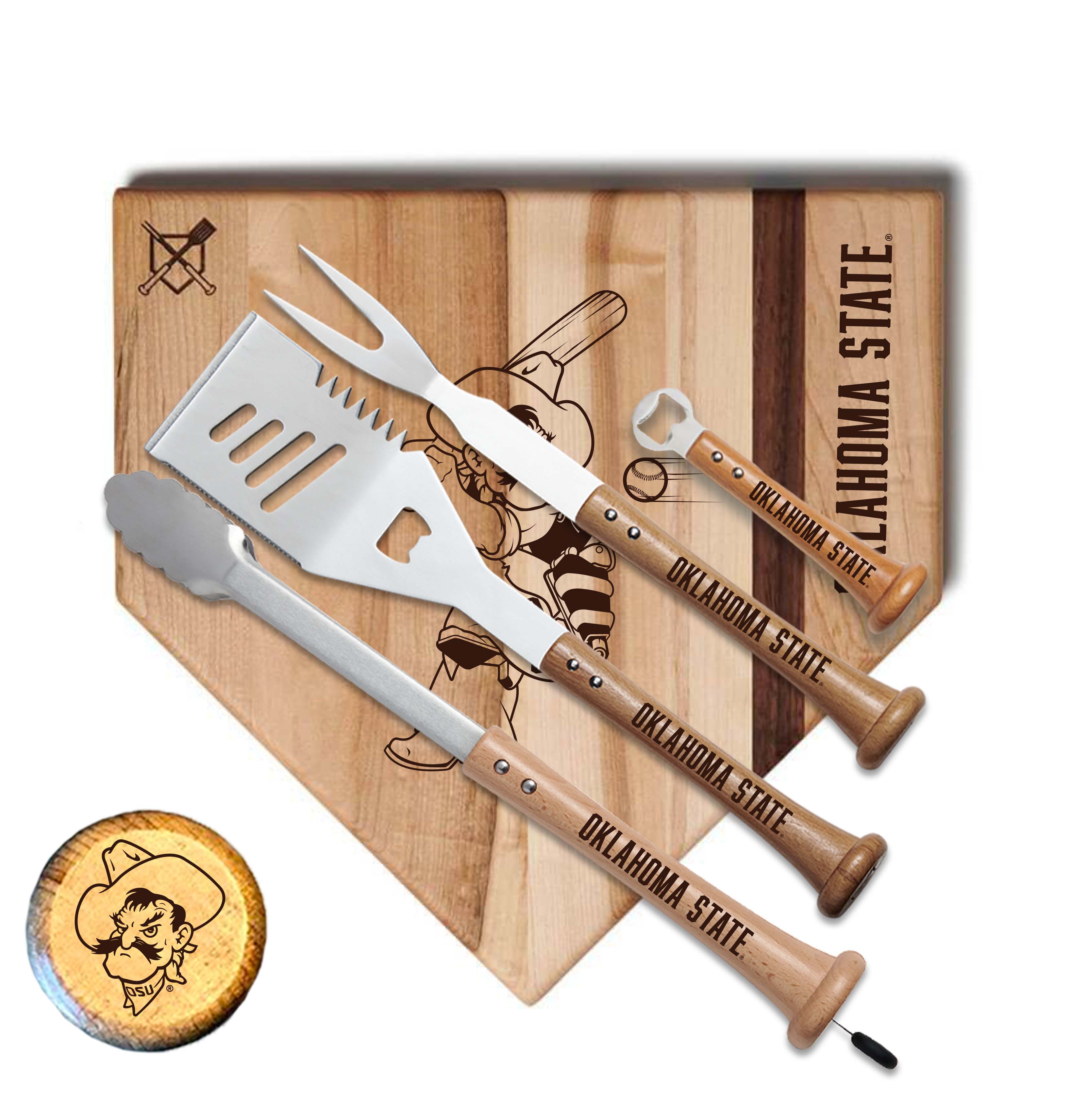 Oklahoma State University "GRAND SLAM" Combo Set - Sports Collectibles, Sports Memorabilia, Sports Fan Shop, Sports Gifts