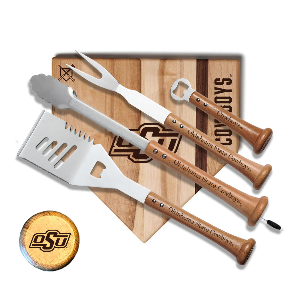 Oklahoma State University "GRAND SLAM" Combo Set - Sports Collectibles, Sports Memorabilia, Sports Fan Shop, Sports Gifts