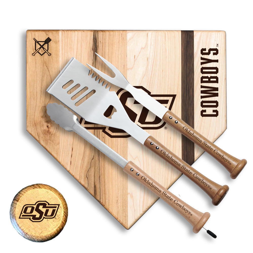 Oklahoma State University "SILVER SLUGGER" Combo Set - Sports Collectibles, Sports Memorabilia, Sports Fan Shop, Sports Gifts