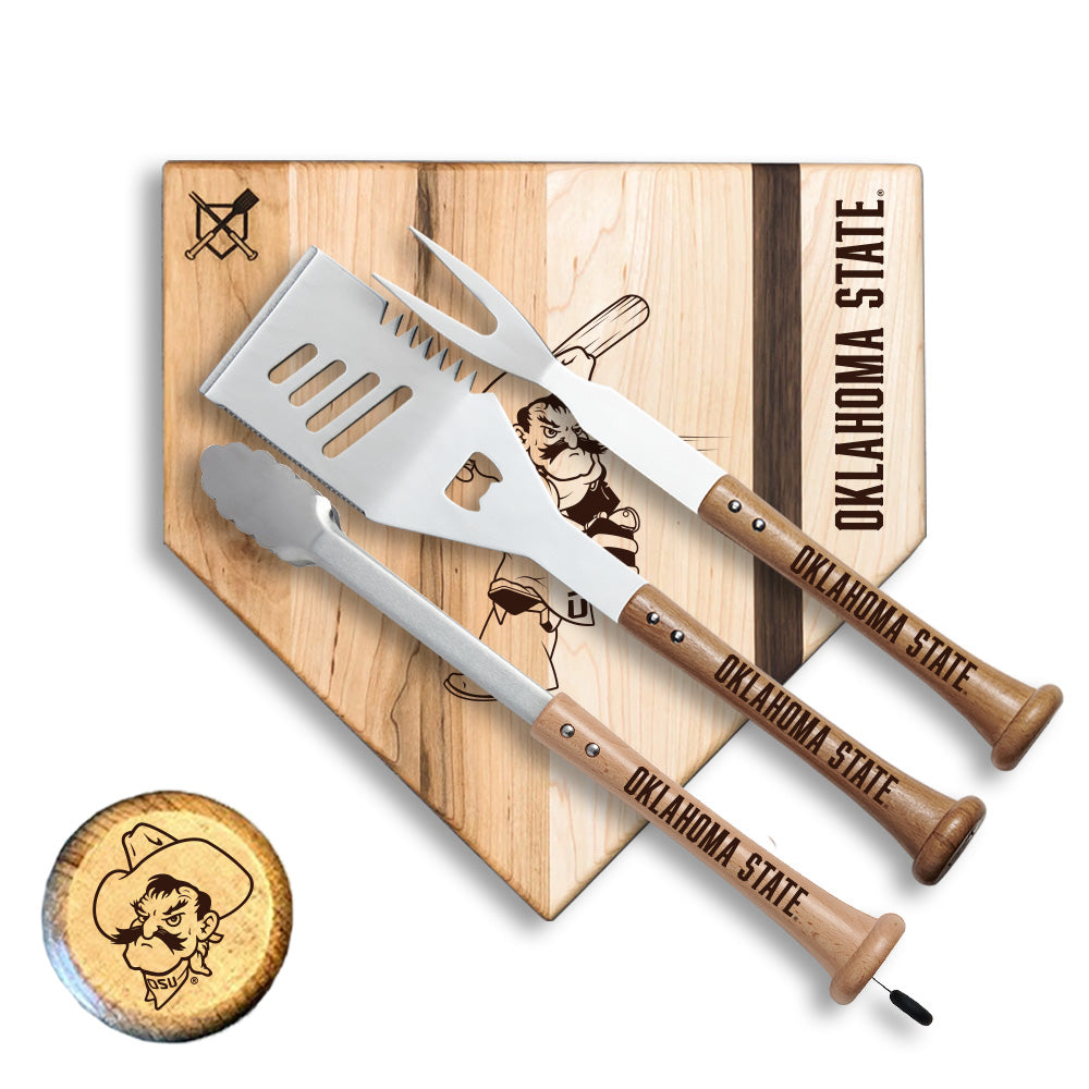 Oklahoma State University "SILVER SLUGGER" Combo Set - Sports Collectibles, Sports Memorabilia, Sports Fan Shop, Sports Gifts