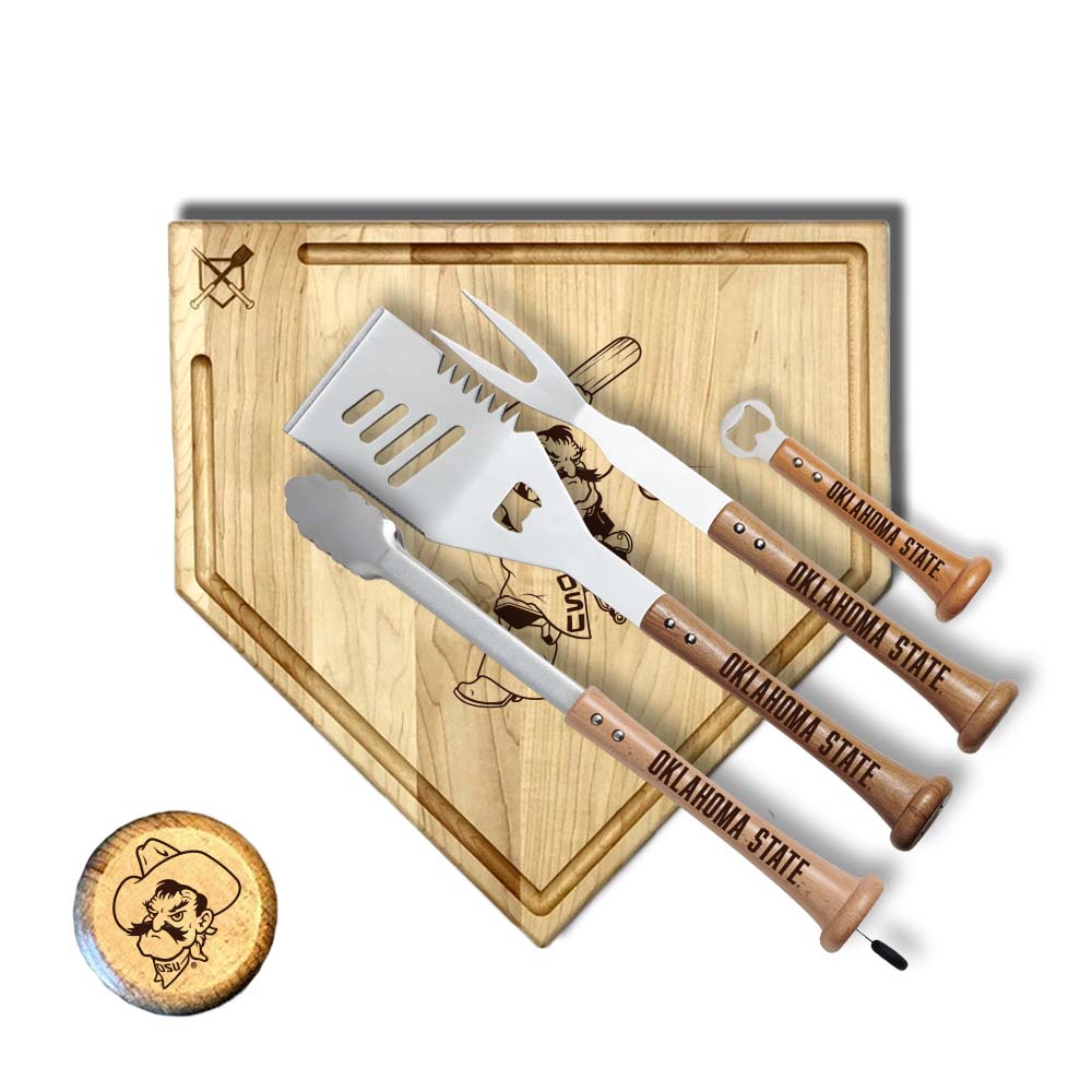 Oklahoma State University "GRAND SLAM" Combo Set - Sports Collectibles, Sports Memorabilia, Sports Fan Shop, Sports Gifts