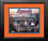 NHL Hockey Photo Picture Frame Kit - Edmonton Oilers (Orange Matting, Blue Trim) - Sports Collectibles, Sports Memorabilia, Sports Fan Shop, Sports Gifts