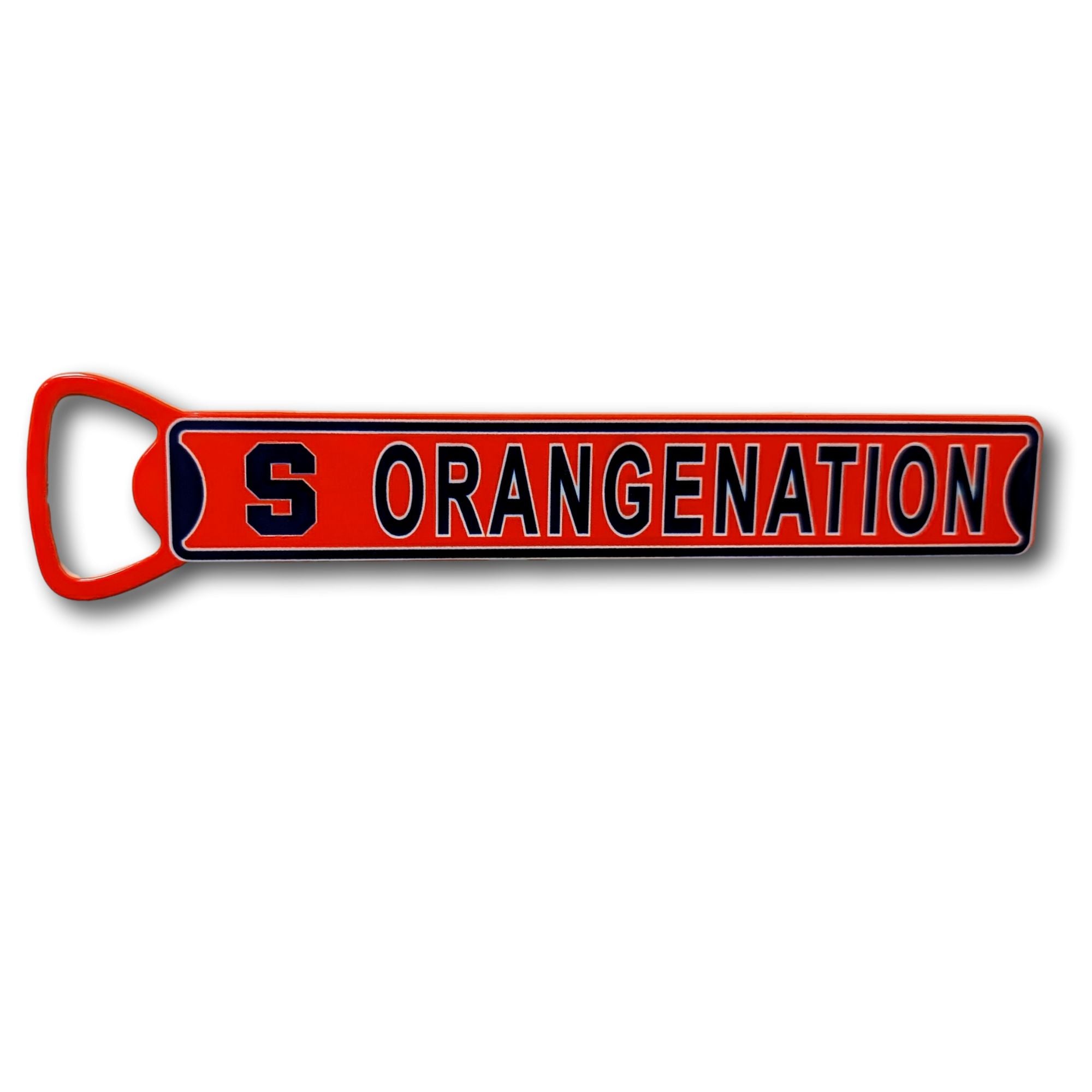 Syracuse Orange Nation - Steel Bottle Opener