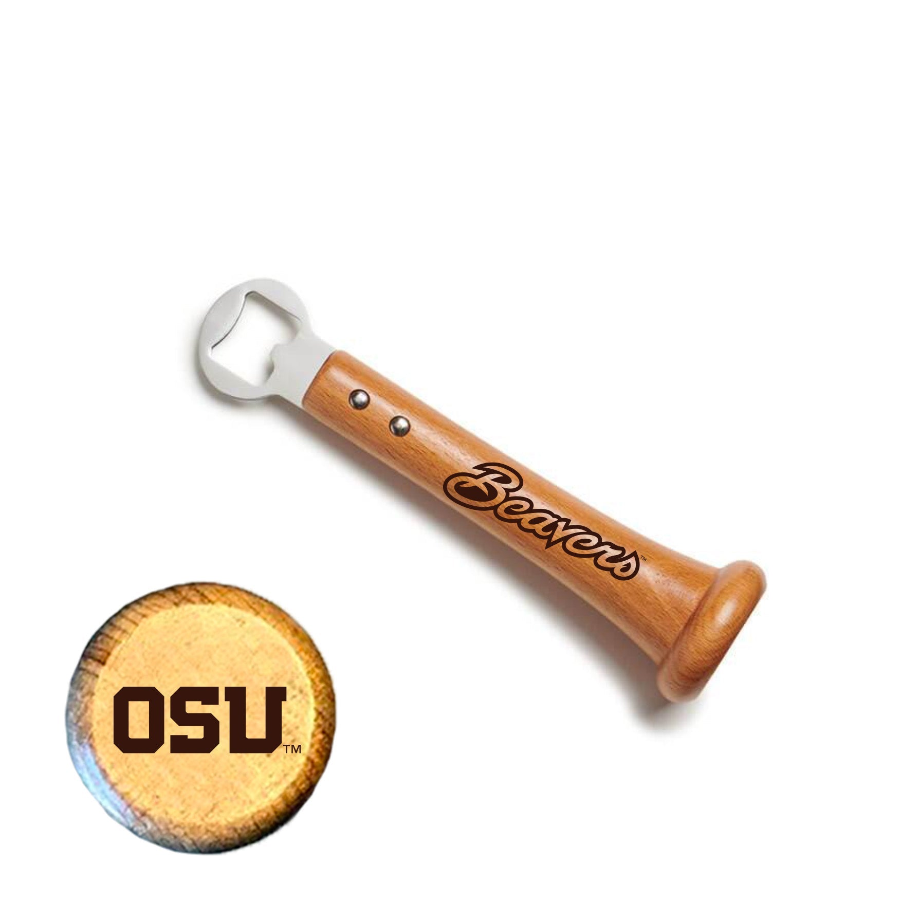 Oregon State University "PICKOFF" Bottle Opener - Sports Collectibles, Sports Memorabilia, Sports Fan Shop, Sports Gifts