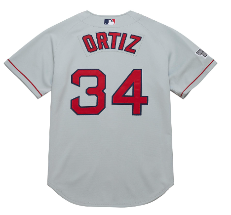 David Ortiz Boston Red Sox 2004 World Series Mitchell & Ness Authentic Jersey - Sports Collectibles, Sports Memorabilia, Sports Fan Shop, Sports Gifts
