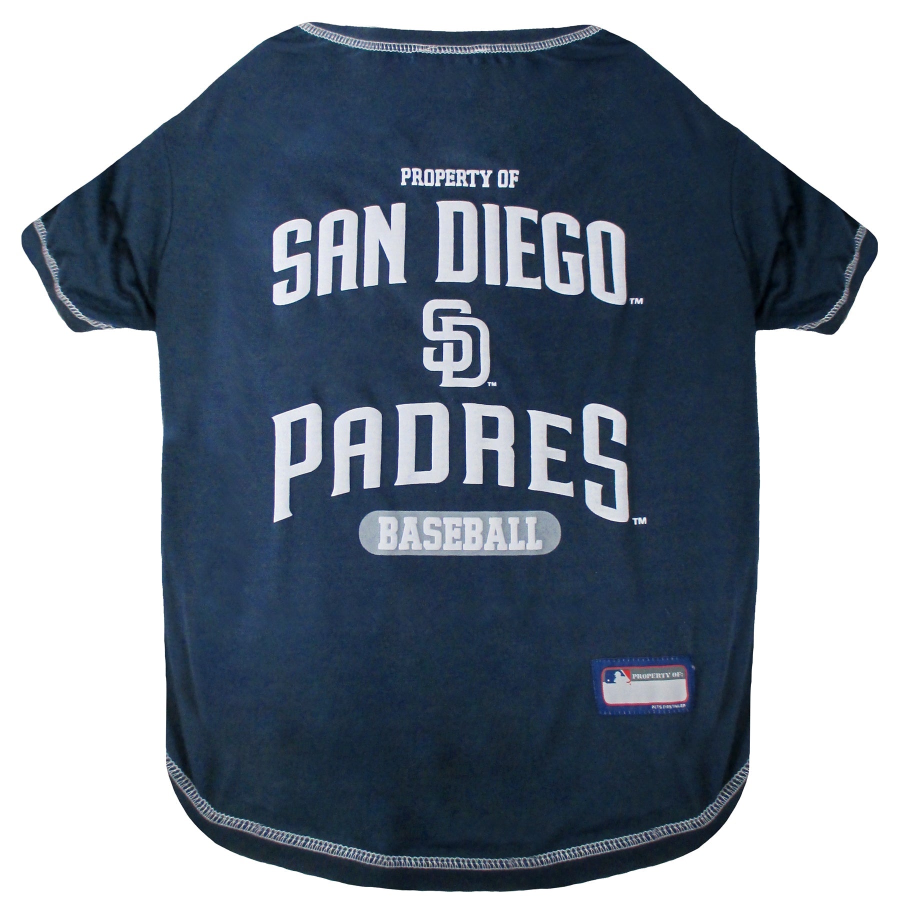 San Diego Padres Dog Tee Shirt - Pets First - Sports Collectibles, Sports Memorabilia, Sports Fan Shop, Sports Gifts