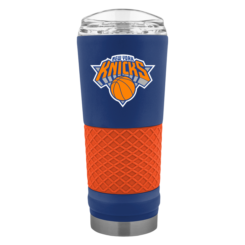New York Knicks The DRAFT 24 oz. Vacuum Insulated Beverage Cup - Powder Coated - Sports Gifts, Sports Memorabilia, Sports Collectibles, Fan Shop