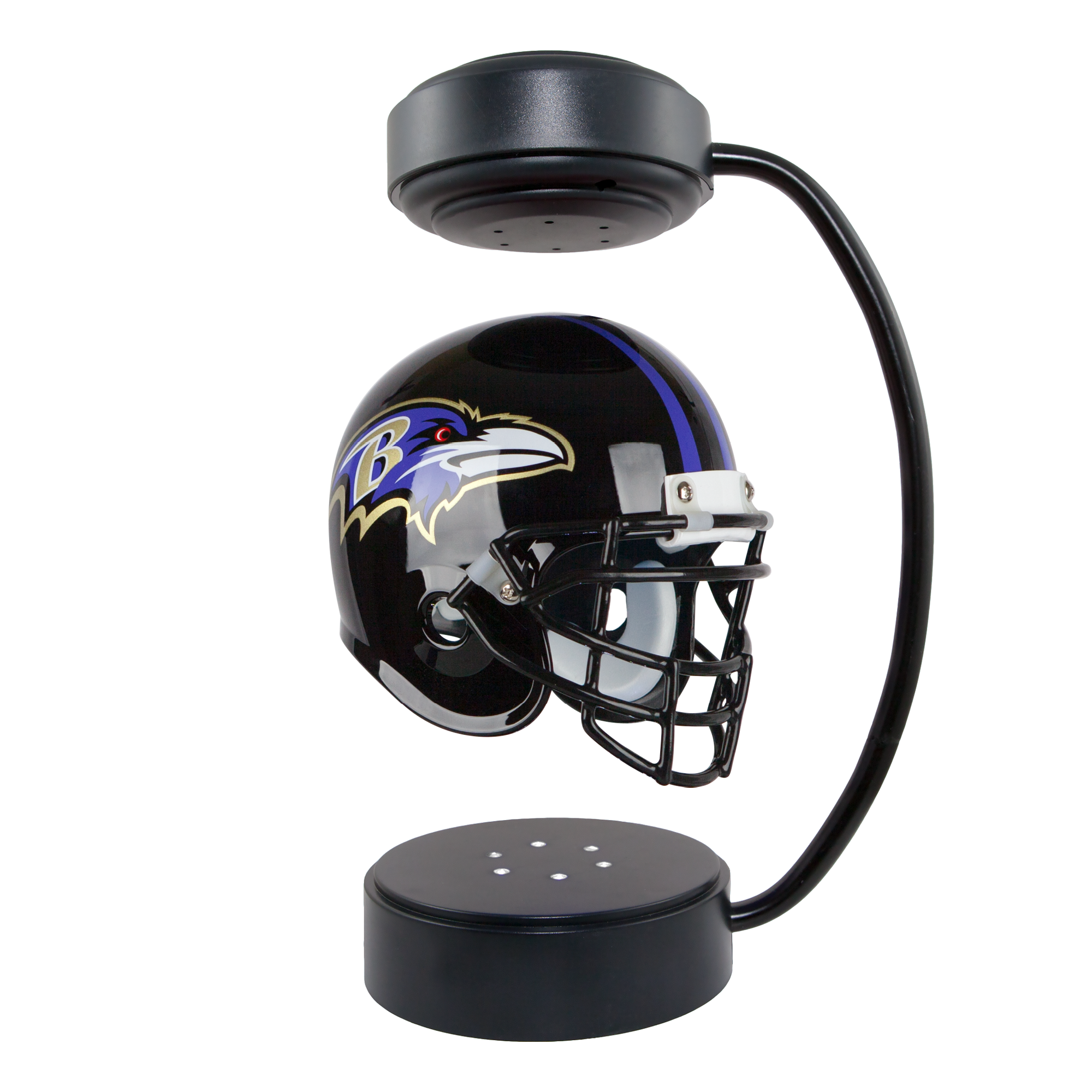 Baltimore Ravens Hover Helmet Display - Sports Collectibles, Sports Memorabilia, Sports Fan Shop, Sports Gifts