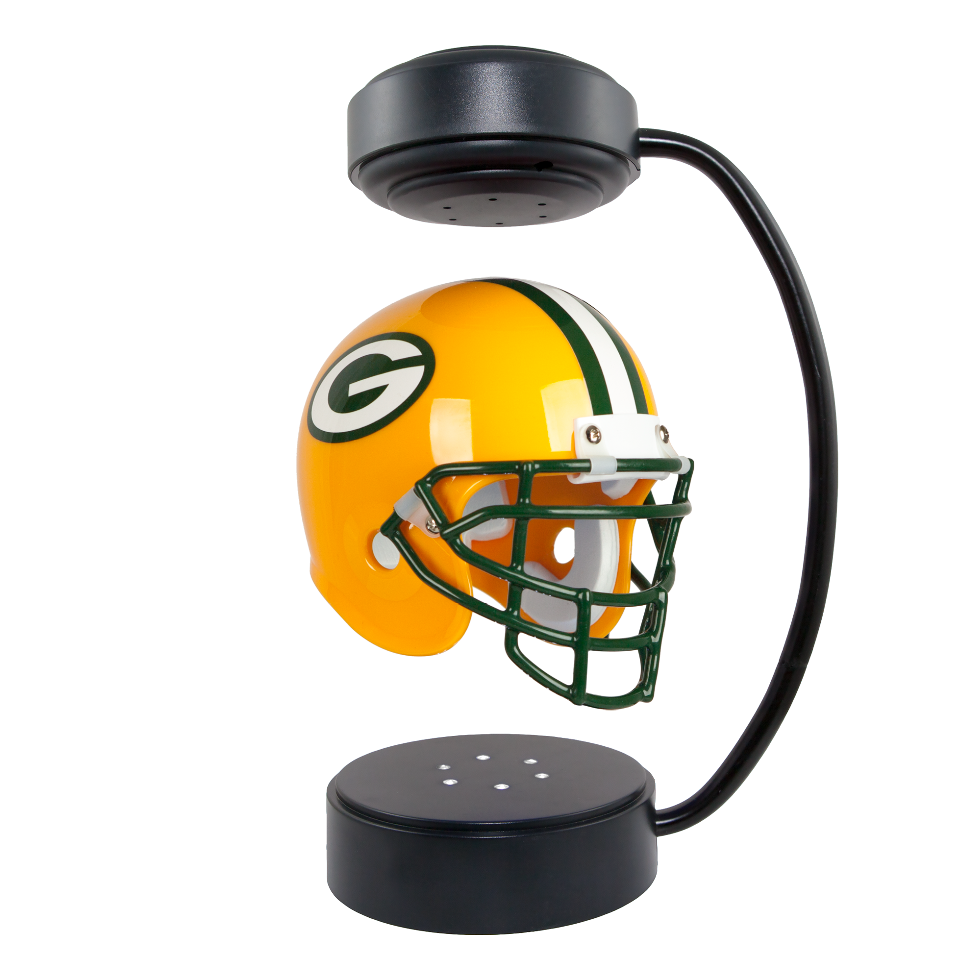 Green Bay Packers Hover Helmet Display - Sports Collectibles, Sports Memorabilia, Sports Fan Shop, Sports Gifts