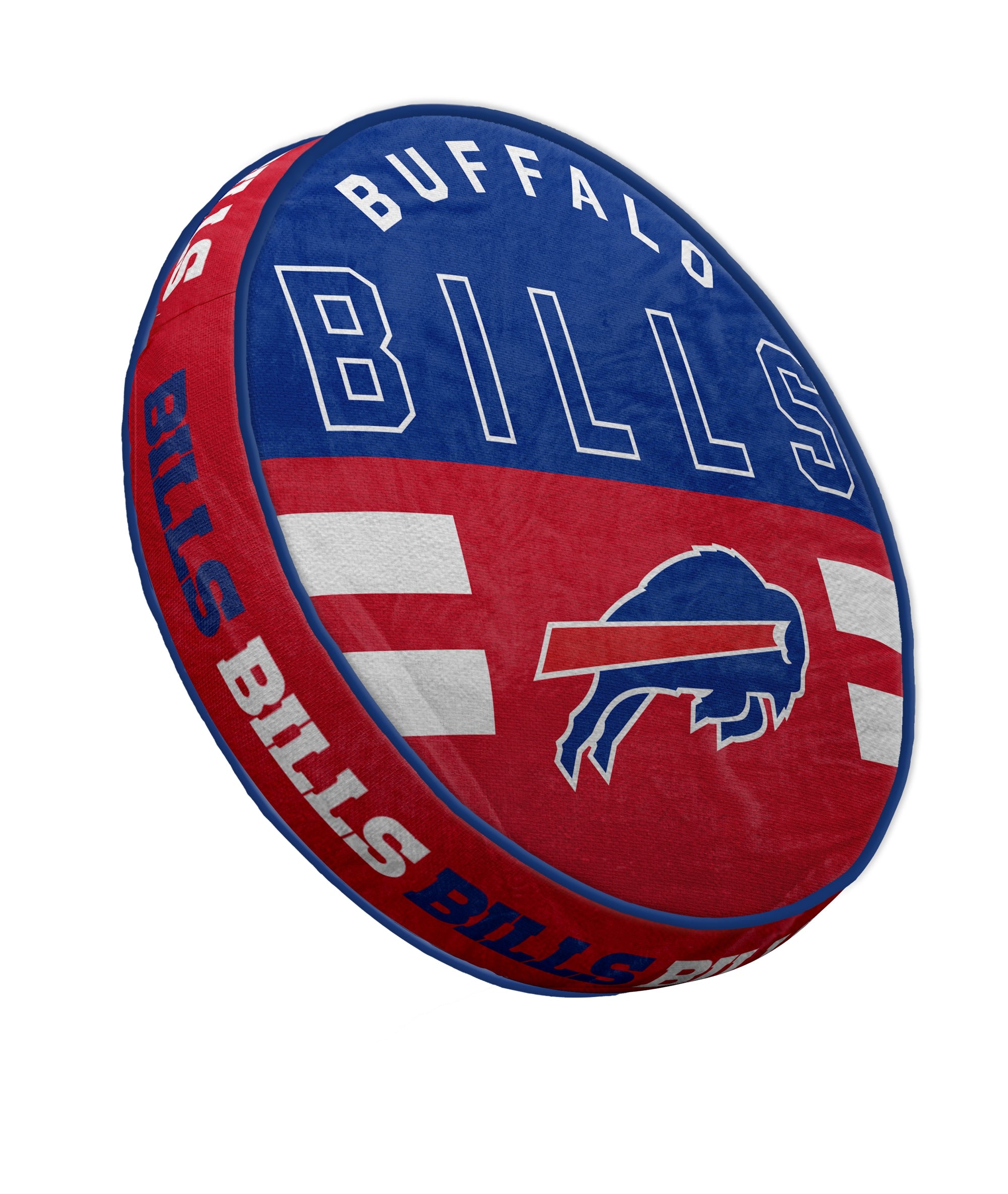 Buffalo Bills 15" Plushie Circle Pillow - Sports Collectibles, Sports Memorabilia, Sports Fan Shop, Sports Gifts
