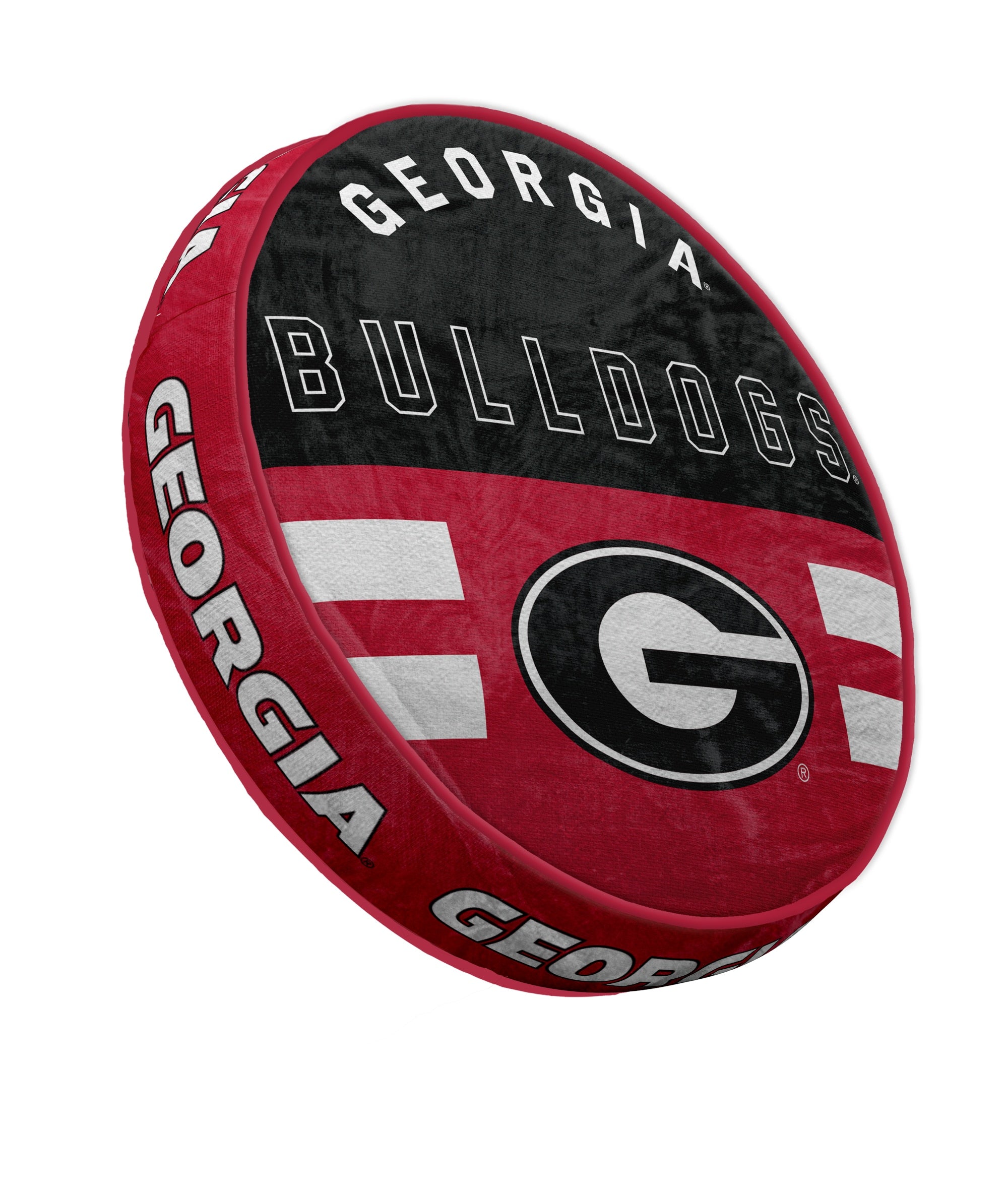 Georgia Bulldogs 15" Plushie Circle Pillow - Sports Gifts, Sports Memorabilia, Sports Collectibles, Fan Shop