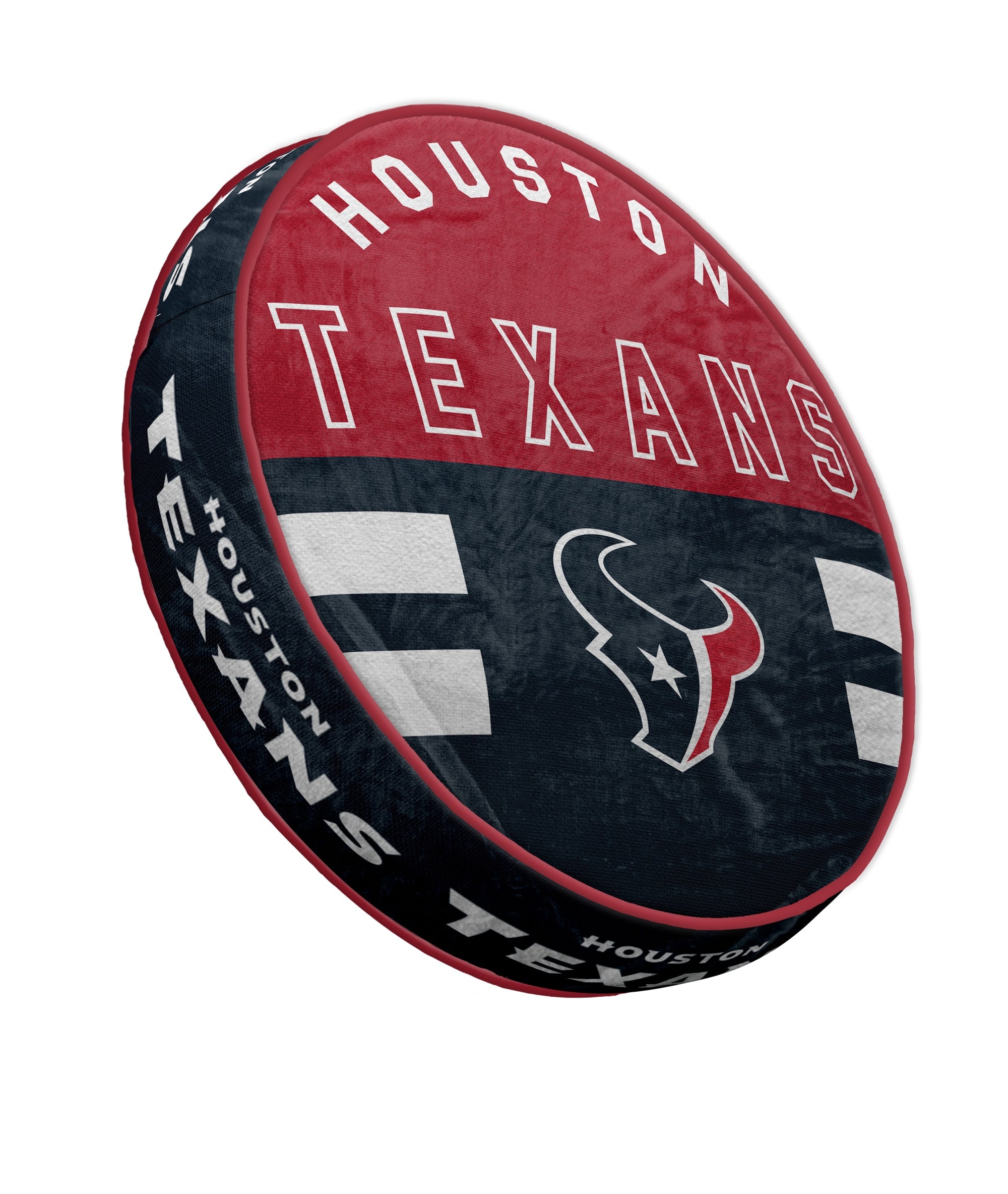 Houston Texans 15" Plushie Circle Pillow - Sports Collectibles, Sports Memorabilia, Sports Fan Shop, Sports Gifts