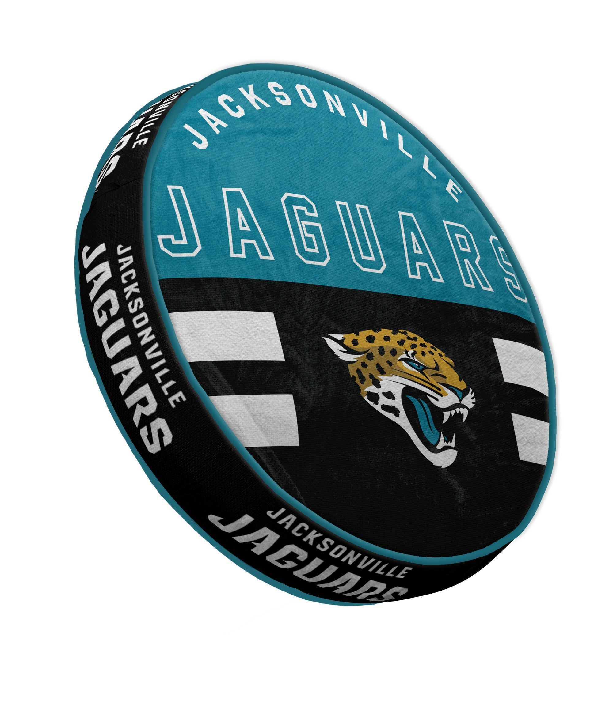 Jacksonville Jaguars 15" Plushie Circle Pillow - Sports Gifts, Sports Memorabilia, Sports Collectibles, Fan Shop