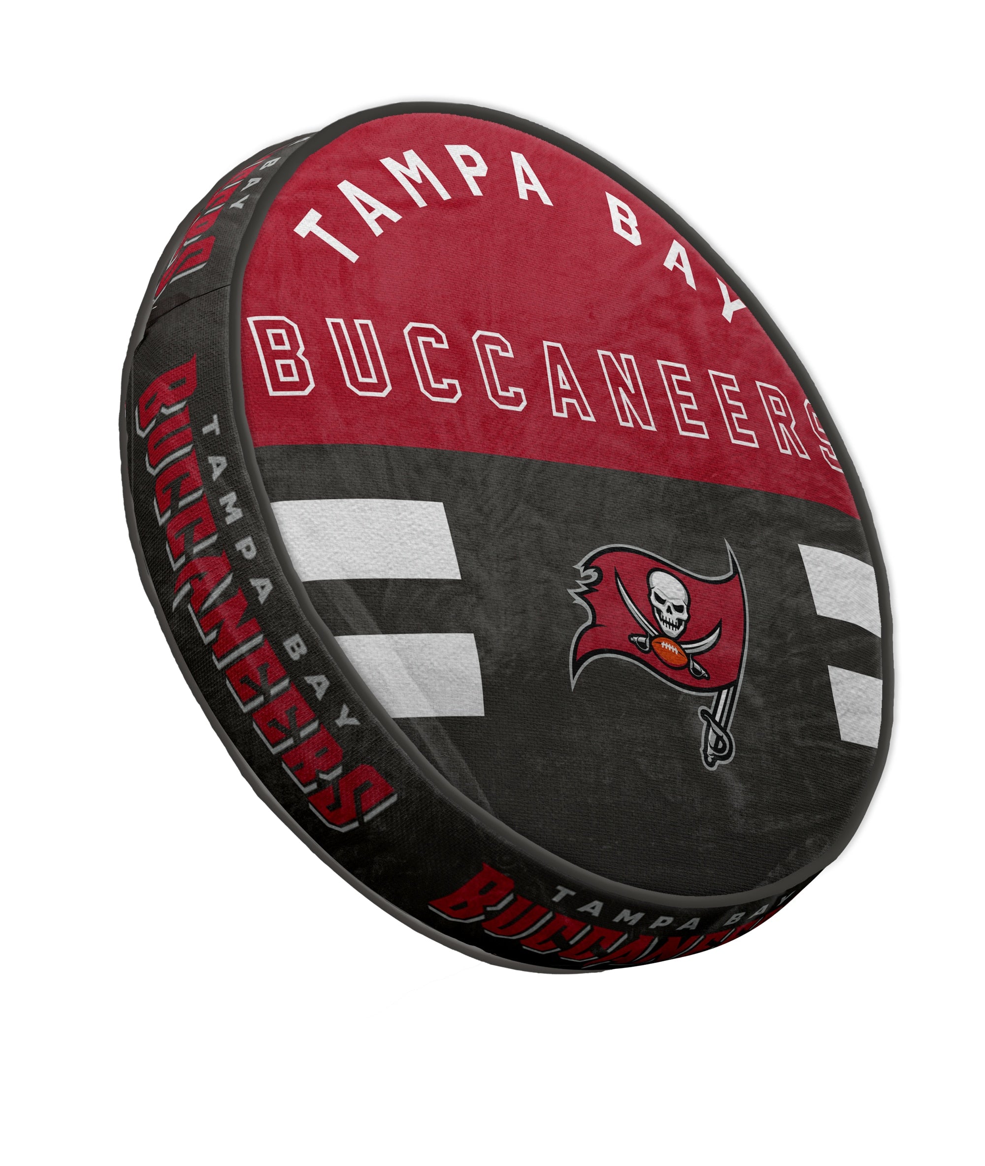 Tampa Bay Buccaneers 15" Plushie Circle Pillow - Sports Gifts, Sports Memorabilia, Sports Collectibles, Fan Shop
