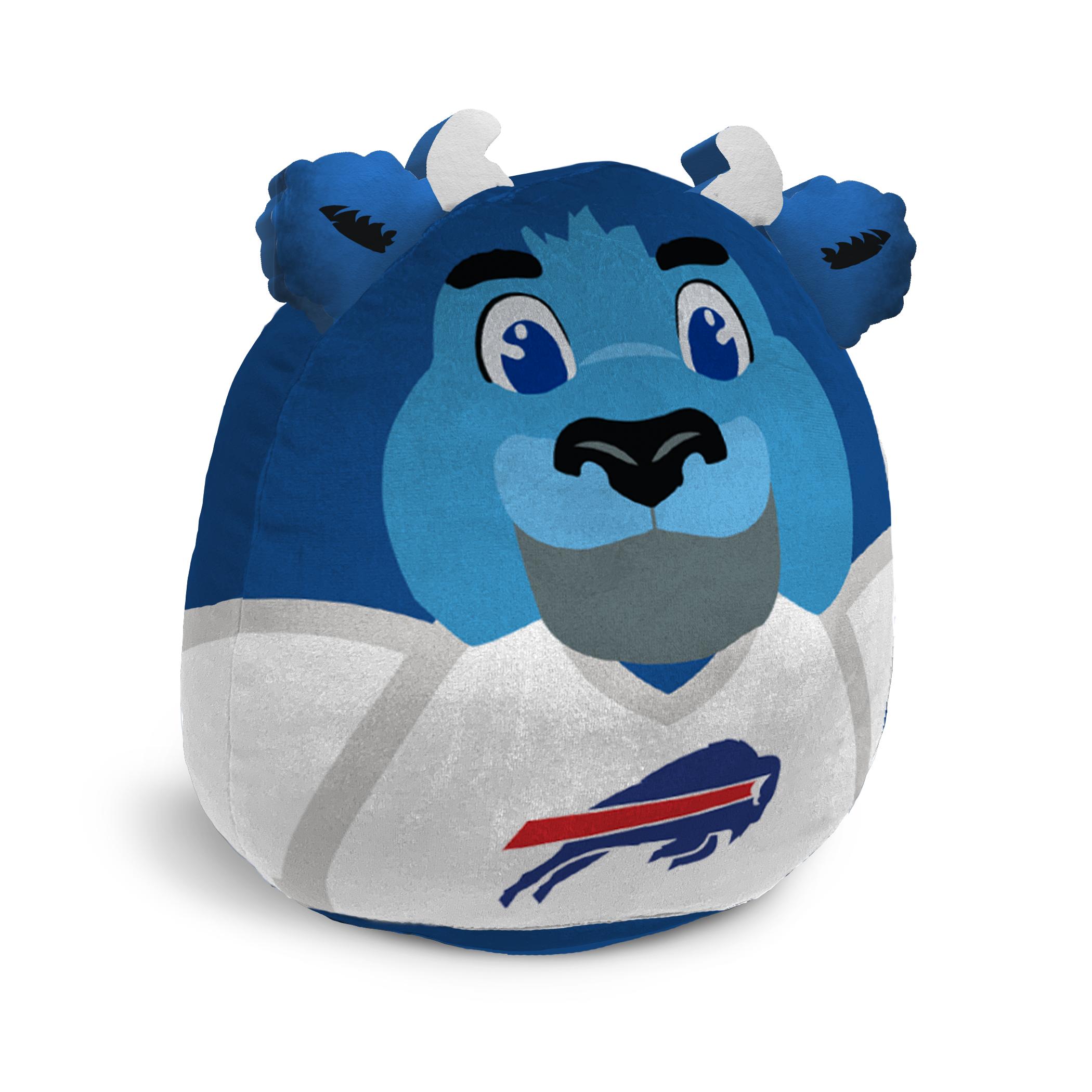 Buffalo Bills Plushie Mascot Squish Pillow - Sports Gifts, Sports Memorabilia, Sports Collectibles, Fan Shop